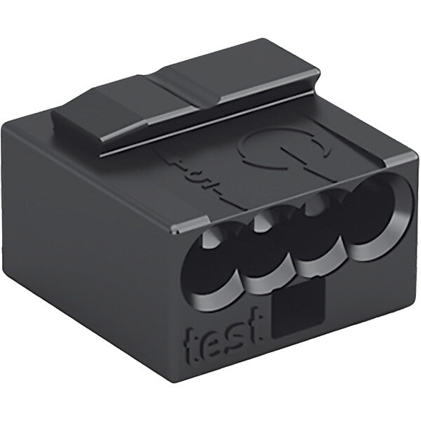 WAGO Verbindungsdosenklemme dgr 4x0,6-0,8mm 243-204